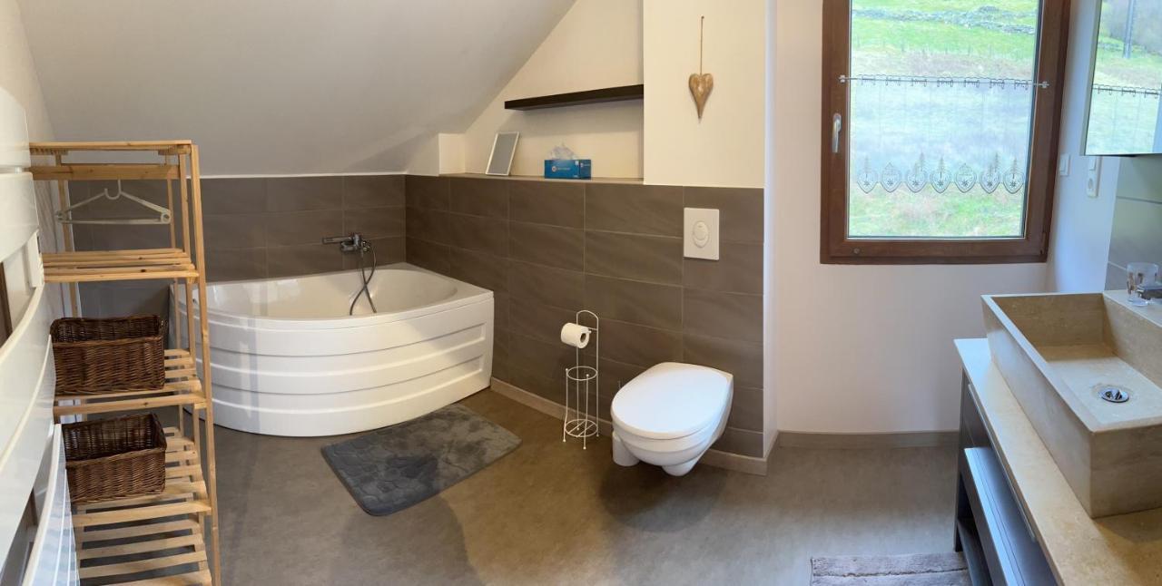 ラ・ブレス Casa De Monzel With 6-Person Jacuzzi & Panoramic Viewヴィラ エクステリア 写真