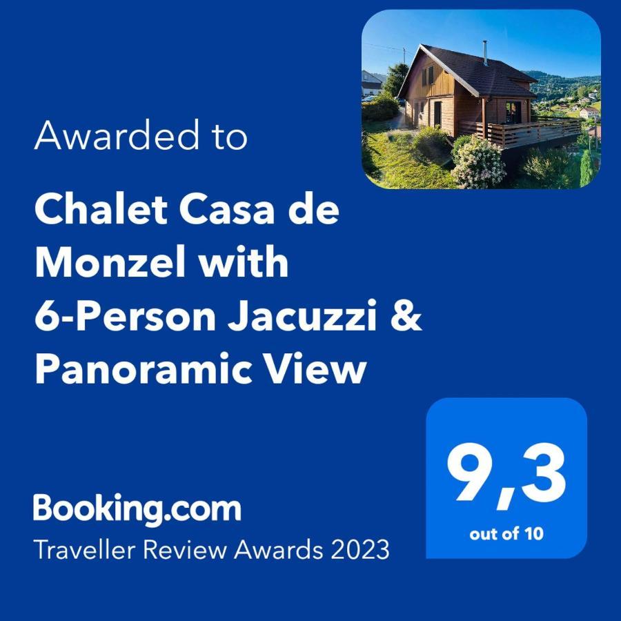ラ・ブレス Casa De Monzel With 6-Person Jacuzzi & Panoramic Viewヴィラ エクステリア 写真