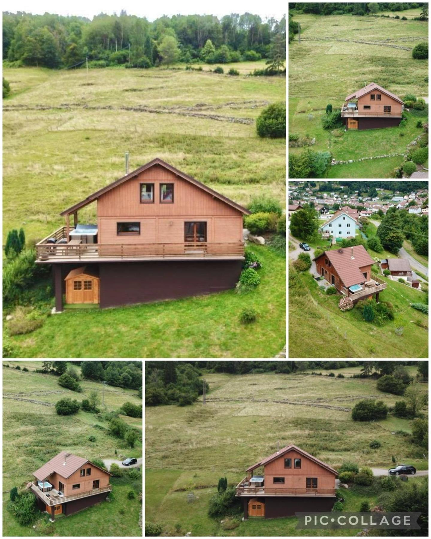 ラ・ブレス Casa De Monzel With 6-Person Jacuzzi & Panoramic Viewヴィラ エクステリア 写真